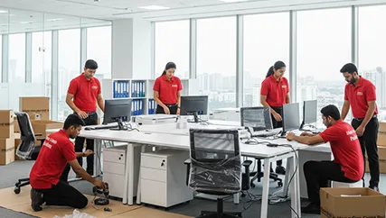 Office relocation in Ahmedabad with professional movers