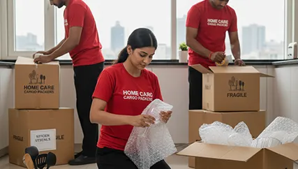 Packing Household Items and Moving Boxes