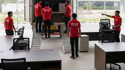 Solo mover carefully packing delicate items in Palam Vihar, Gurugram