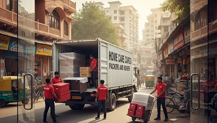 Office Relocation Services on Agra Road, Jaipur by Home Care Cargo Packers