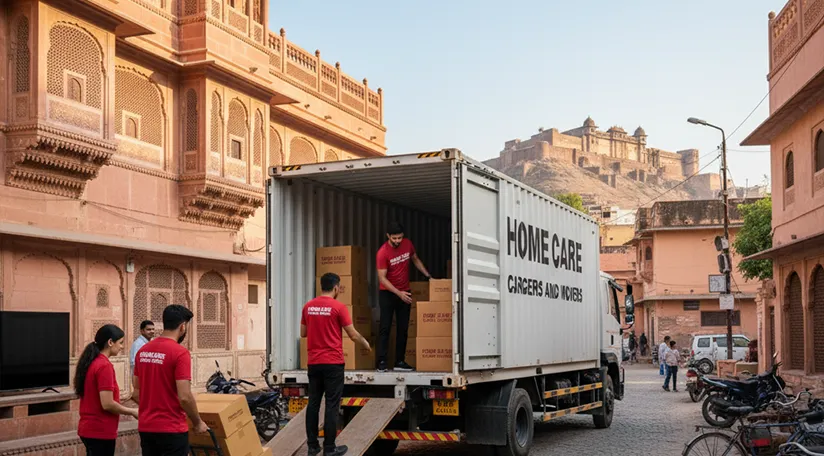 Home Care Cargo Packers and Movers in Amer, Jaipur – Reliable Packing and Moving Services