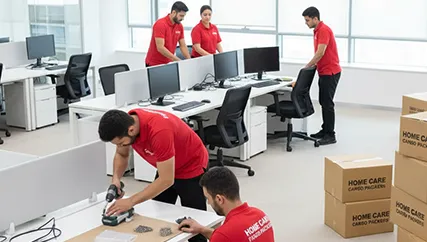 Office Relocation by Home Care Cargo Packers