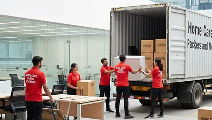 Office Furniture Packing and Loading