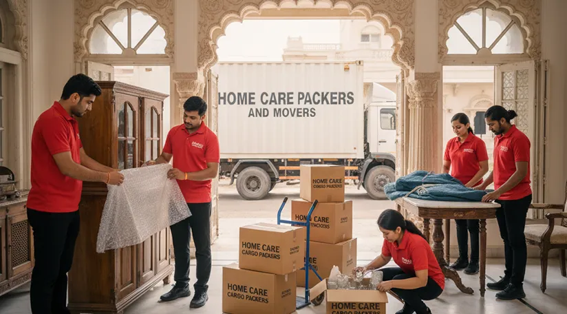 Home Care Cargo Packers and Movers in Kukas Jaipur - Trusted Relocation Services