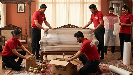 Household relocation in Sindhi Camp, Jaipur with professional movers packing items