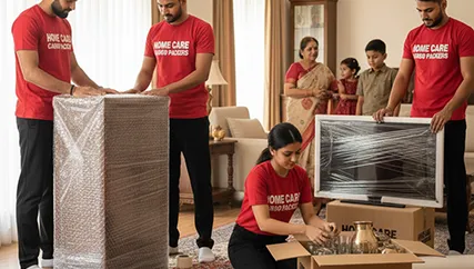 Household relocation in Sodala, Jaipur with professional movers packing items