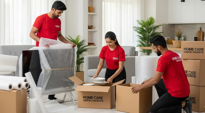 Household Relocation Services by Home Care Cargo Packers and Movers