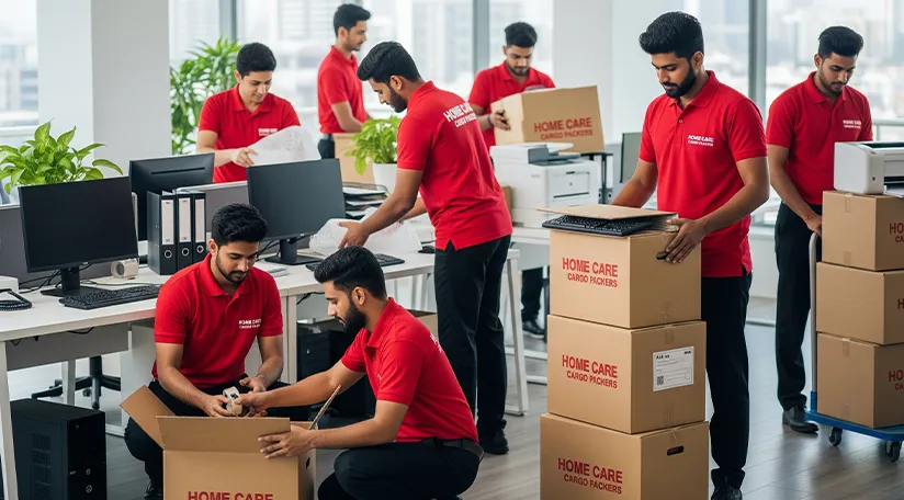 Office Shifting Services by Home Care Cargo Packers and Movers