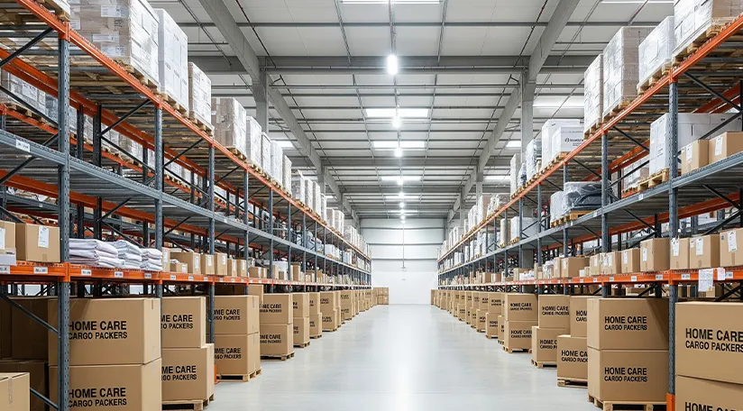 Storage and Warehousing Services by Home Care Cargo Packers and Movers